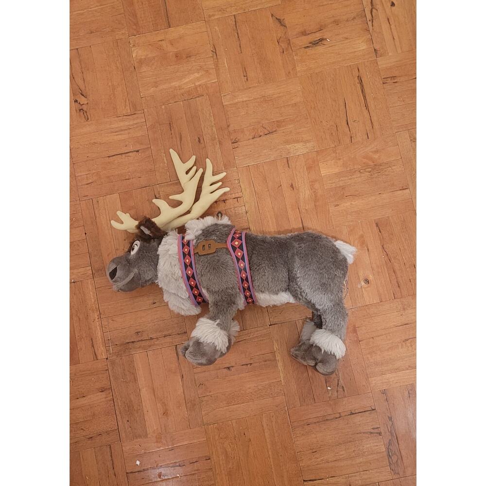 Disney Store Frozen Sven Reindeer Plush 16” In Stuffed Animal Gift